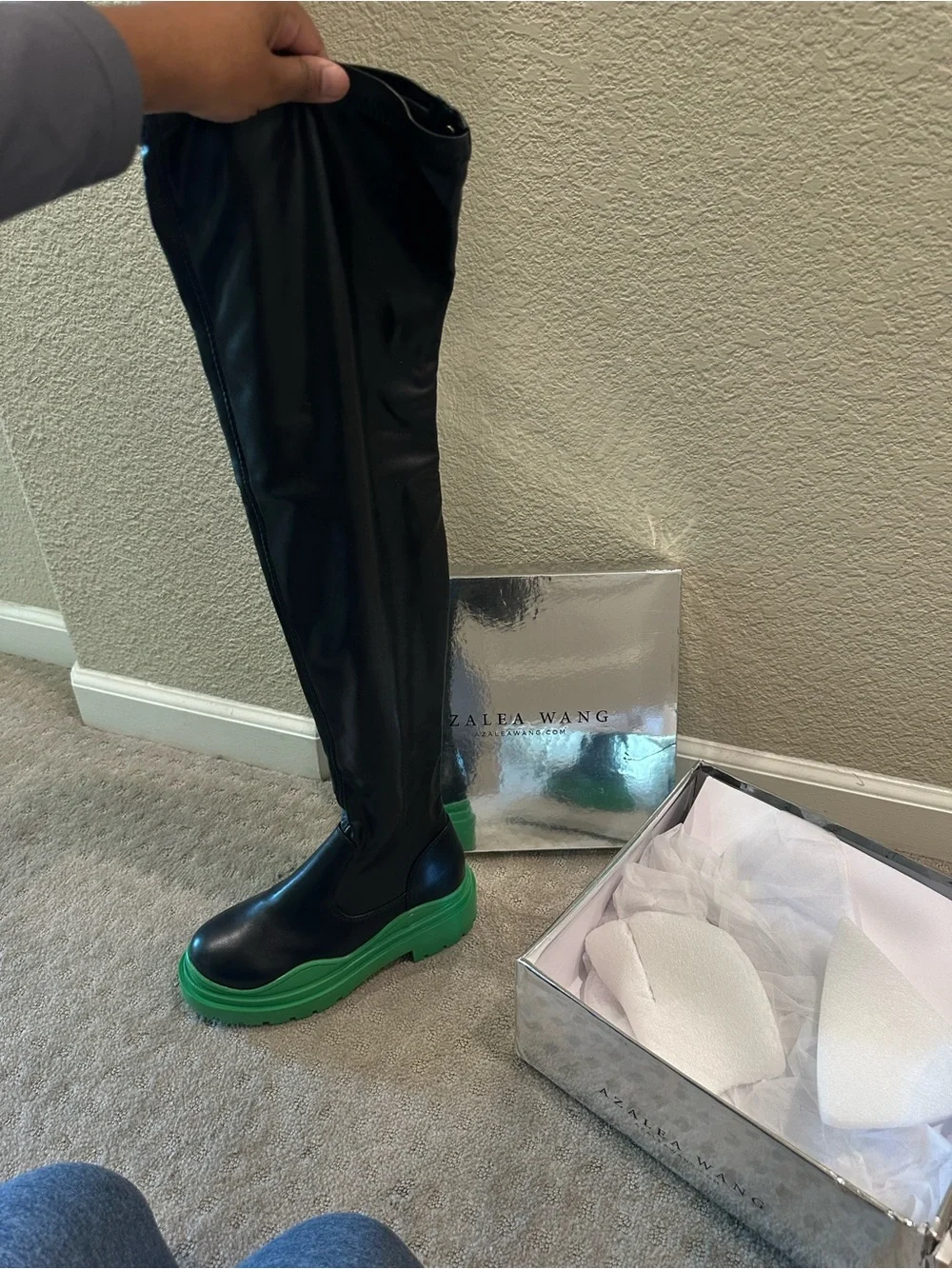 Azalea Wang Knee High Boots